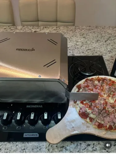 Forno de assar pizza 
