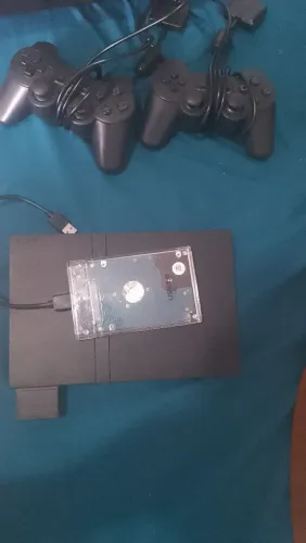 Vendo play 2 completo mas de 100 jogos epl memory card 2 controles novo 
