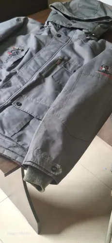 Jaqueta gangster impermeável 2 lados nova Aceito cartão