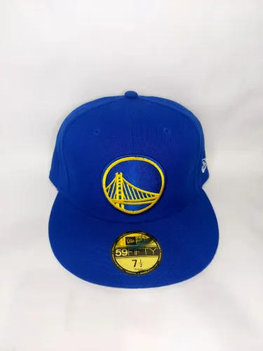 Boné Golden State Warriors azul - New era - 59fifty - Basquete - Nba - 7 1/2