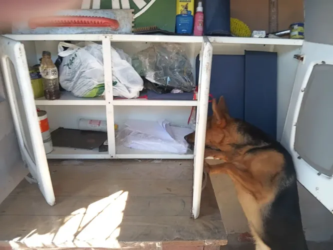 Armário de aço