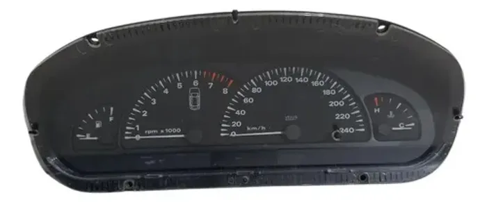 Painel Instrumentos Velocimetro Fiat Marea Brava 1998 2008 Preto