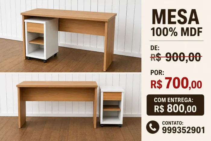 Mesa de MDF