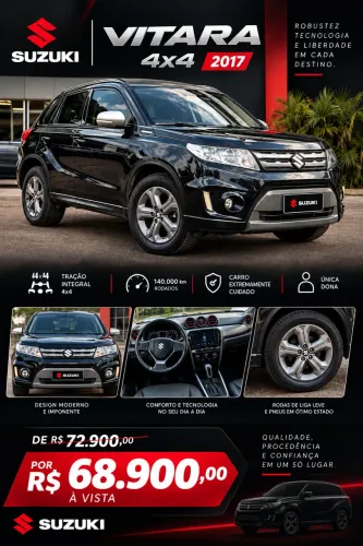 Suzuki Vitara 4you Allgrip 1.6 16V Aut. 2017