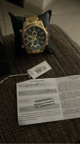 Relógio Trechons comprado dia 18/02/2026