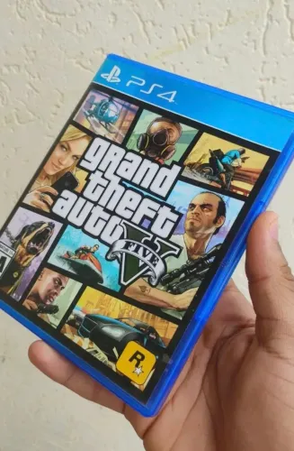Gta 5 ps4 completo com mapa e manual