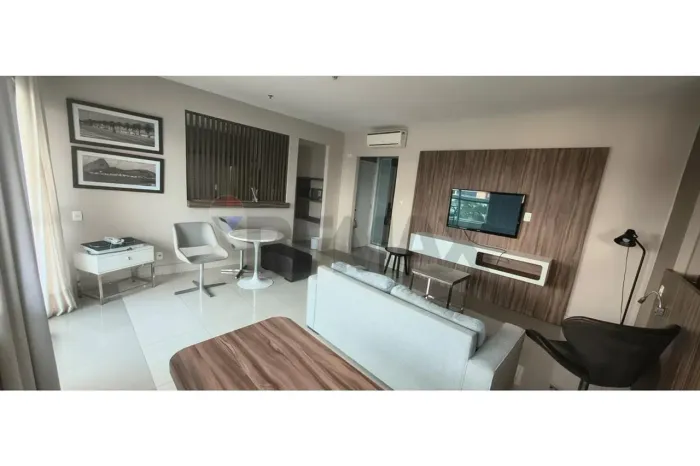 Apartamento mobiliado com 1 quarto, 1 suíte, 1 vaga no centro metropolitano