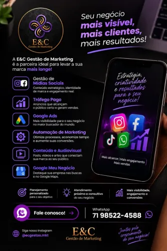 Gestão de Marketing Digital | Tráfego Pago e Redes Sociais