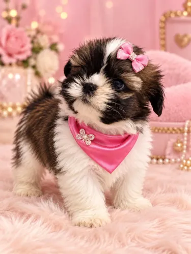 Filhotes de Lhasa apso fêmea perfeitinha!