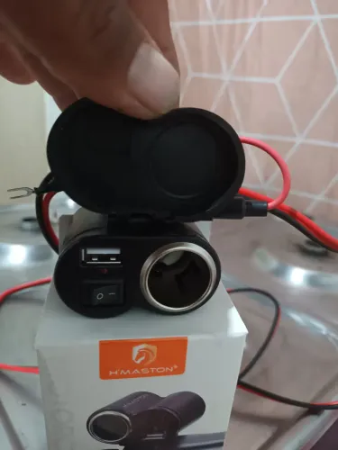 Carregador de celular pra moto de marca,H`MASTON
