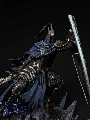 Artorias - Dark Souls - Estátua Decorativa em Resina - Pintura Artesanal