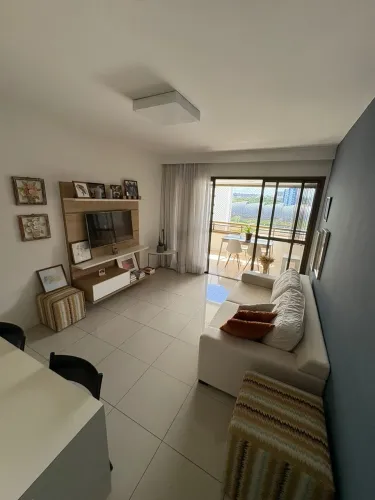 Helbor Cosmopolitan 49m², mobiliado, 1/4, sala, cozinha, lavabo, varanda gourmet, área de