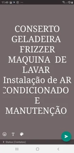 Consertamos geladeira, máquina dê levar, frizzer,( 9.8727.6632) 