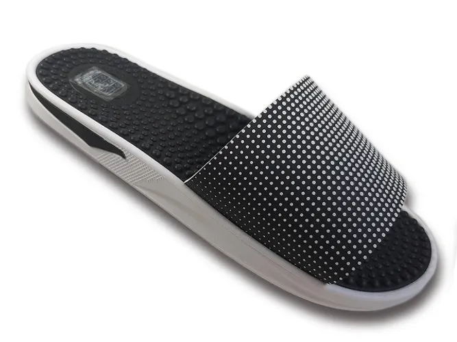 Chinelo Slide Feminino Beira Rio Com Massageador produto com avaria.