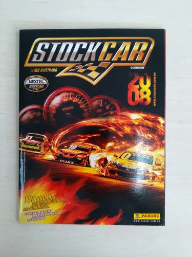 Álbum de figurinhas Stock Car 2008