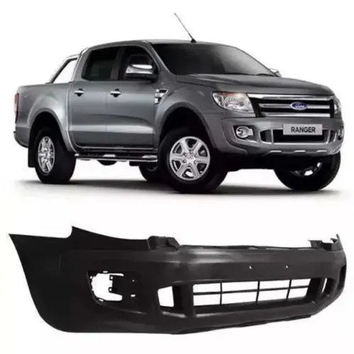 Parachoque Dianteiro Ford Ranger 2013 à 2016 - Preto - TYG