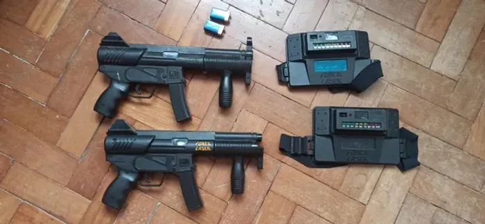 2 Força Laser da Estrela, funcionando - peças+sensores