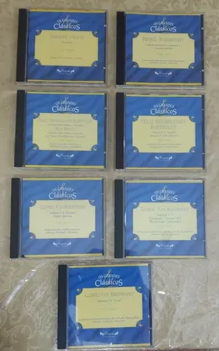 SETE CDS COLEÇÃO MÚSICA CLASSICA LEIA O ANUNCIO