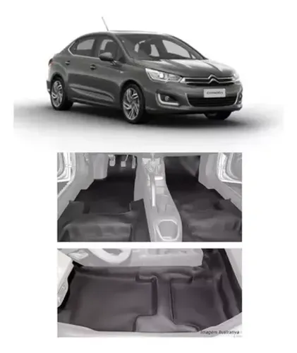 Revestimento Premium De Assoalho Courvin Do Citroen C4