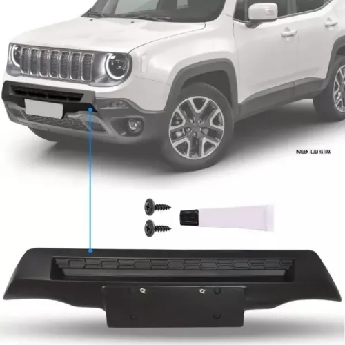 Overbumper Dianteiro Jeep Renegade Diesel 2015 À 2021 Top