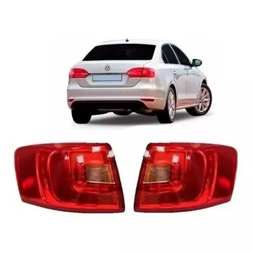 Par Lanterna Traseira Canto Jetta 2011 2012 2013 2014 2015