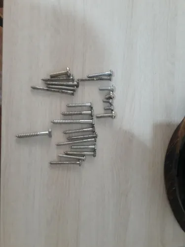 Parafusos grandes galvanizados 
