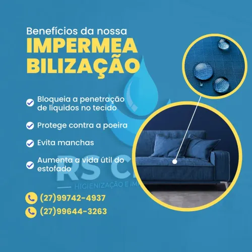 Impermeabilização de estofados 