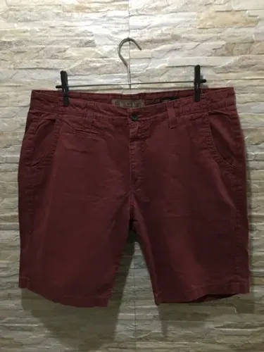 Bermuda Masculina Casual Blue Steel
