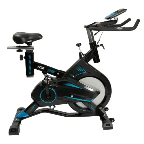Bike Spinning E17 Roda de inércia 13 kg Semi Profissional Bicicleta Ergométrica Acte sport