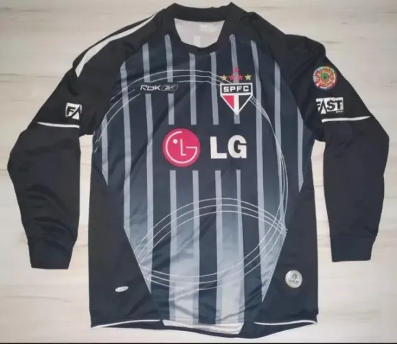 Linda e Rara Camisa De Goleiro São Paulo Fc 2006 Rbk Tamanho GG