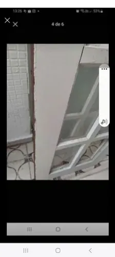 4 folhas de porta camarão 2x45 sem trilhos