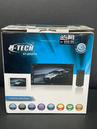 Central Multimídia Android 6.95 Tela Touch GPS Wi-Fi tv digital dvd cd  
