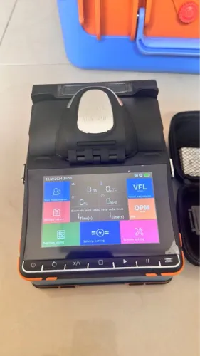 Fusora de fibra óptica - nova!