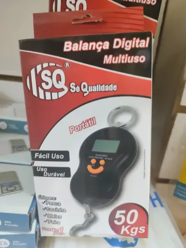 Balança de mala com gancho até 50kg