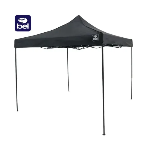Tenda Gazebo Dobrável Pagoda 3Mx3M Preto/Azul Bel Novas (PRONTA ENTREGA)