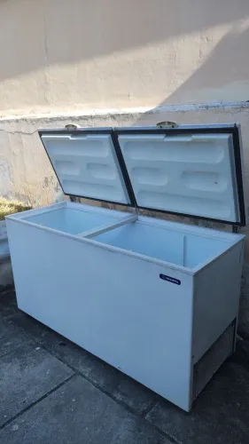 Freezer Horizontal Metalfrio 550 litros dupla função 110v funcionando perfeitamente 