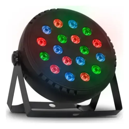 Canhão Refletor de Led Onistek ON-LP181 18 Leds Iluminação RGB - WZetta