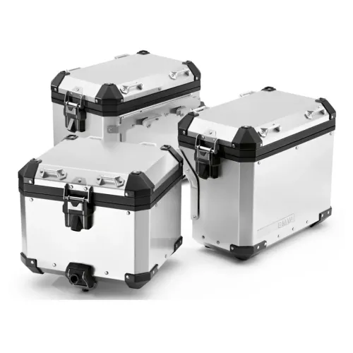 Black Friday! Kit 3 Baús Originais BMW - F850GS ADV / R1250GS ADV - Alumínio