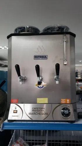 Cafeteira elétrica 2 reservatórios de 4 litros - Alecs
