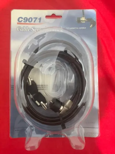 Cabo de segurança para notebook C9071 - Antifurto 