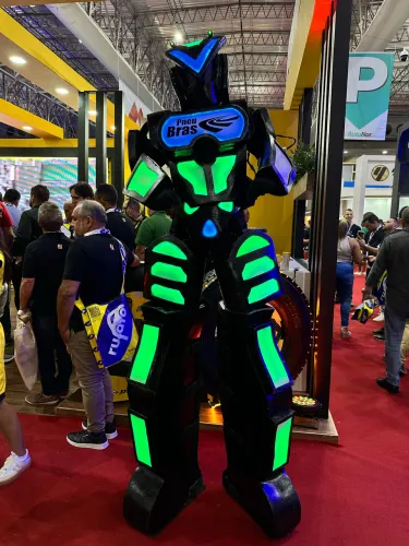 Robô de led