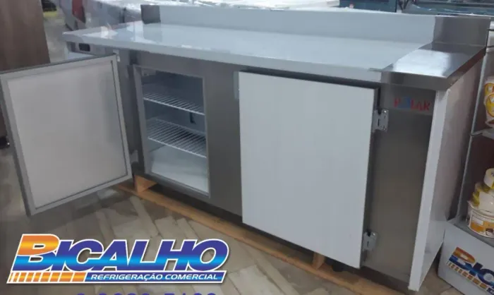 Balcão Encosto Refrigerado Polar 2mt - Novo