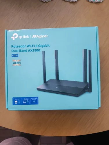 Roteador Tp-link Ex141 Wireless Dual Band Ax1500 Wi-fi 6