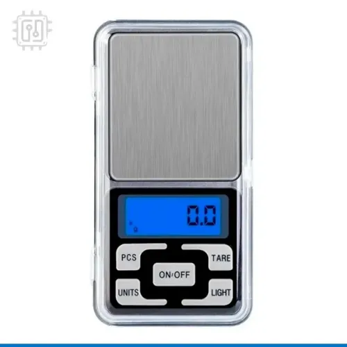 Balança Digital De Alta Precisão C/ Tampa E Bandeja Portátil 1 Casa Decimal