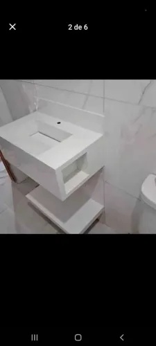 Cuba para banheiro moderna em porcelanato