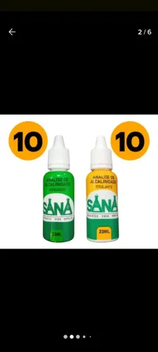 Kit de análise de alcalinidade para piscinas