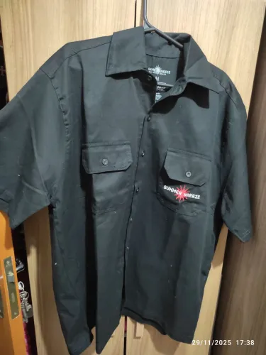 Camisa do Festival de Heavy Metal Summer Breeze " M" 