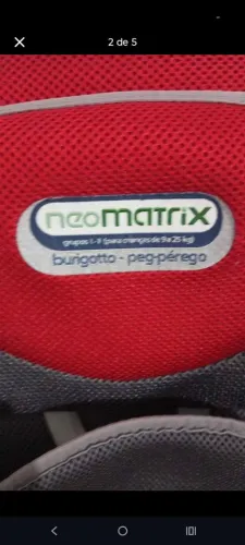 Cadeirinha automotiva Burigotto 