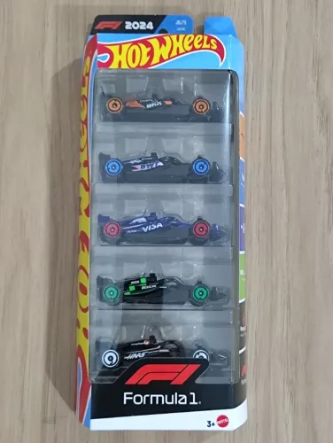 Hot Wheels pack 5 carros da F1 - Lacrado