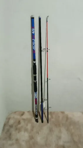 Vara de pesca Badejo 4,20m albatroz nova